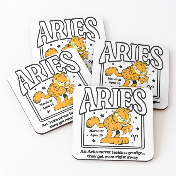 Item preview, Garfield Aries Attitude Zodiac Style – Funny Bold Illustration designed and sold by BaileJavo.