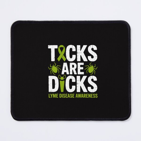 Item preview, Ticks are Dicks Lyme Disease Awareness Ribbon designed and sold by GalaFunny.