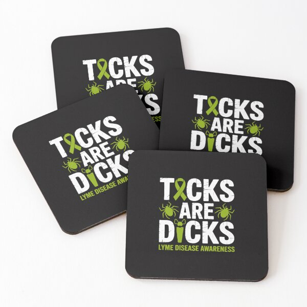 Item preview, Ticks are Dicks Lyme Disease Awareness Ribbon designed and sold by GalaFunny.