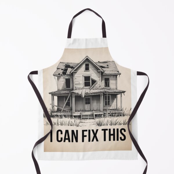 Item preview, Funny Renovation Broken House Design designed and sold by TMS-Studio.