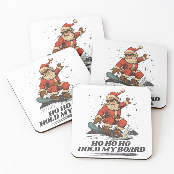 Item preview, Ho Ho Hold My Board Santa designed and sold by Nacho Average Designs.