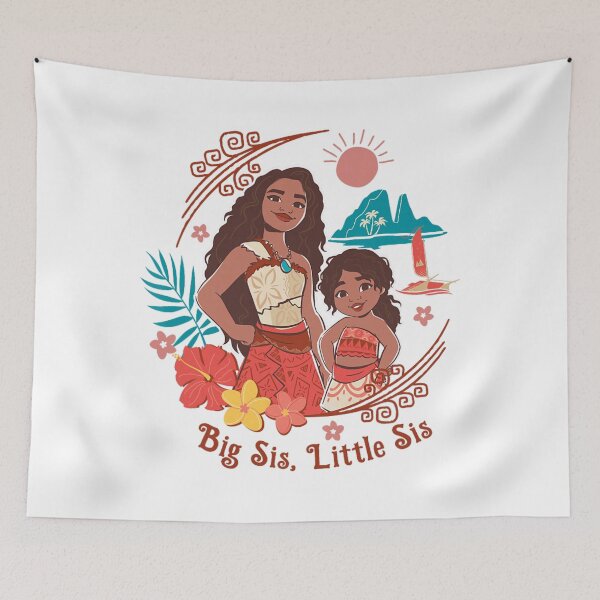 Item preview, Maui Tropical Sisters Art – Cute Island Style Illustration designed and sold by BaileJavo.