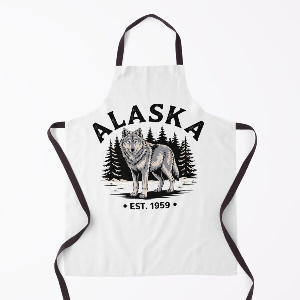 Item preview, Alaska Cool Alaska Wolf designed and sold by johnertullio.