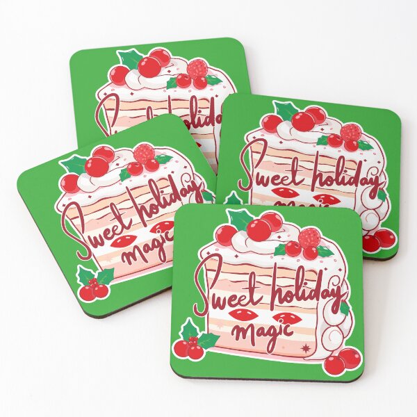 Item preview, Christmas Cake – Sweet Holiday Dessert Art designed and sold by LitaBarc.