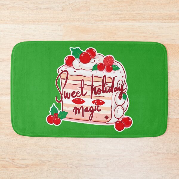 Item preview, Christmas Cake – Sweet Holiday Dessert Art designed and sold by LitaBarc.