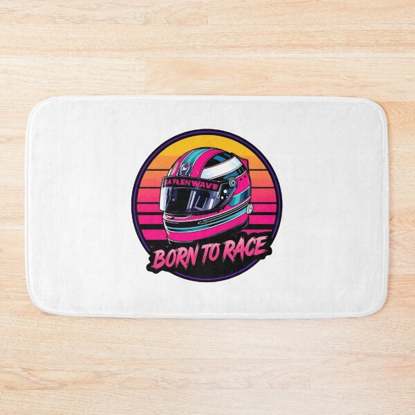 Item preview, Born To Race Retro Helmet designed and sold by ACRShop.