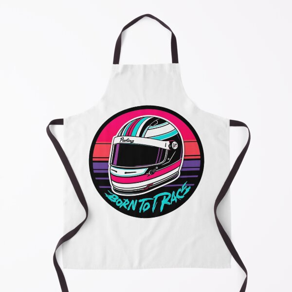 Item preview, Born To Race Retro Helmet designed and sold by ACRShop.