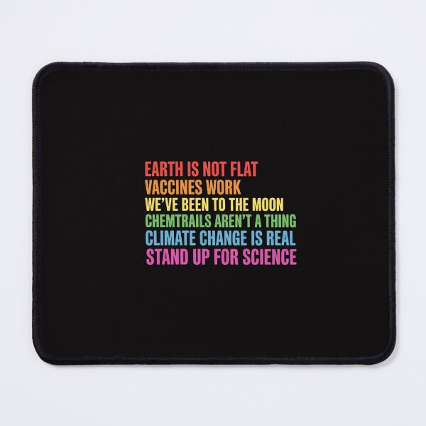 Item preview, Earth Is Not Flat Stand Up For Science Teacher designed and sold by GalaFunny.