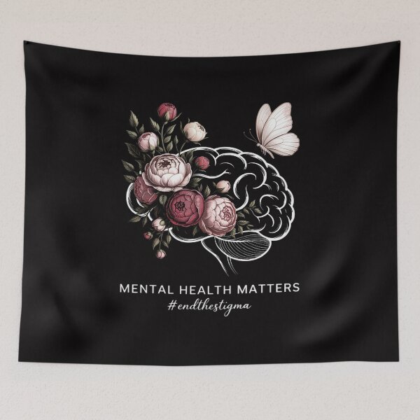Item preview, End The Stigma Mental Health Matters Mental Awareness Gifts designed and sold by GalaFunny.