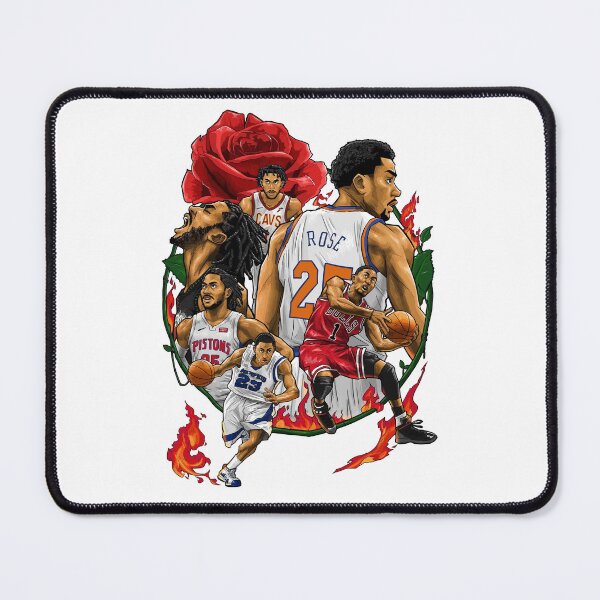 Item preview, Derrick Rose 'The Rose' Legend Collage Basketball Tribute designed and sold by lojadpop.