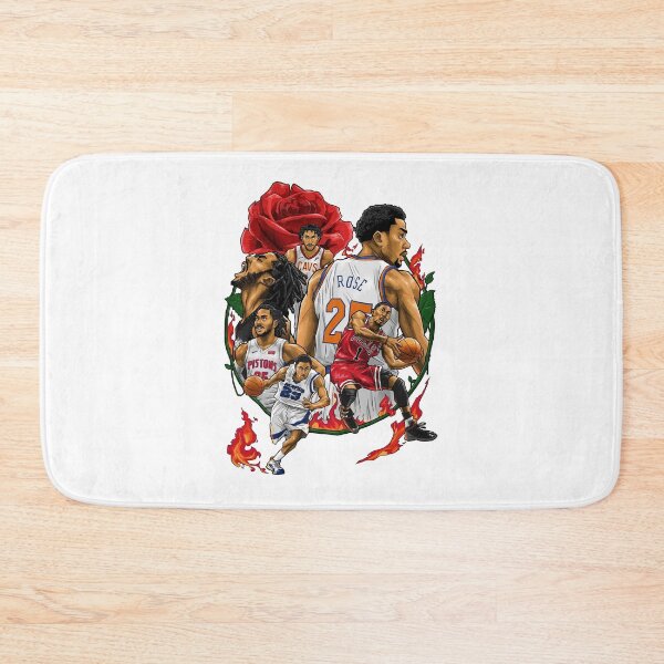 Item preview, Derrick Rose 'The Rose' Legend Collage Basketball Tribute designed and sold by lojadpop.