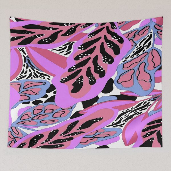 Item preview, Lavender Leaf Abstract designed and sold by ViaARTfactory.
