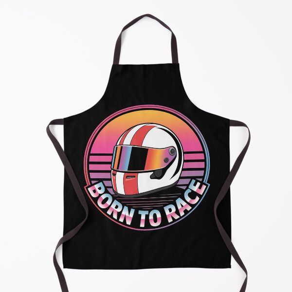 Item preview, Born To Race Retro Helmet designed and sold by ACRShop.
