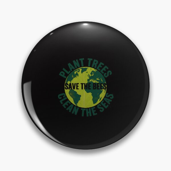 Item preview, Earth Day Save Bees Plant Trees Clean Seas Environmentalist designed and sold by GalaFunny.