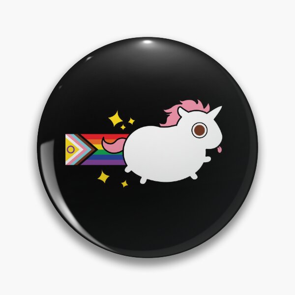 Item preview, Treats the Unicorn: Progressive Pride Flag designed and sold by katiecrumpton.