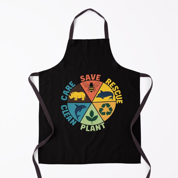 Item preview, Earth Day Save Bees Rescue Animals Recycle Plastic designed and sold by GalaFunny.