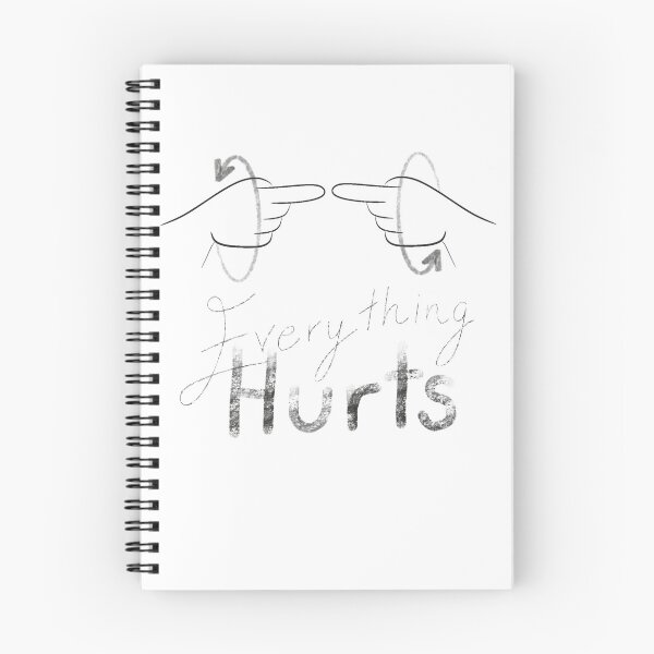 Item preview, Everything Hurts ASL designed and sold by ShastaCrafts.
