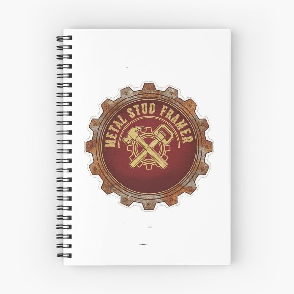 Item preview, Metal Stud Framer Vintage Badge designed and sold by TeeCraftTeeCo.