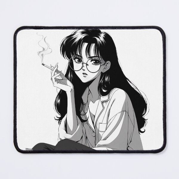 Item preview, Vintage 90s Anime Girl - Urban Manga Style designed and sold by artandcats10.