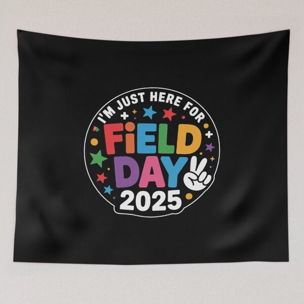Item preview, School Field Day Teacher I'm Just Here For Field Day 2025  designed and sold by AmparoBoyle.