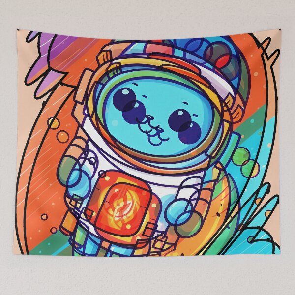 Item preview, blury space explorer designed and sold by aliraweb.