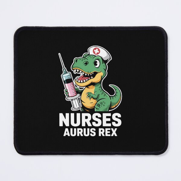 Item preview, Nursesaurus Rex Nurse Dinosaur Registered Nurse Gift, Nursing School designed and sold by RayArmstrong.