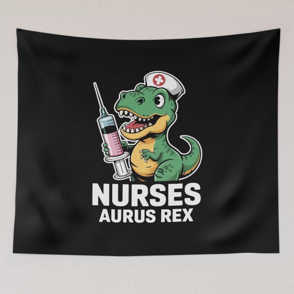 Item preview, Nursesaurus Rex Nurse Dinosaur Registered Nurse Gift, Nursing School designed and sold by RayArmstrong.
