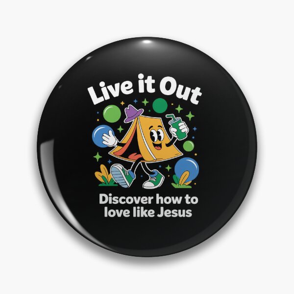 Artikelvorschau, Live it Out – Christliches Jugendcamp, Bibelschule, VBS 2025 entworfen und verkauft von HaileyRobel.