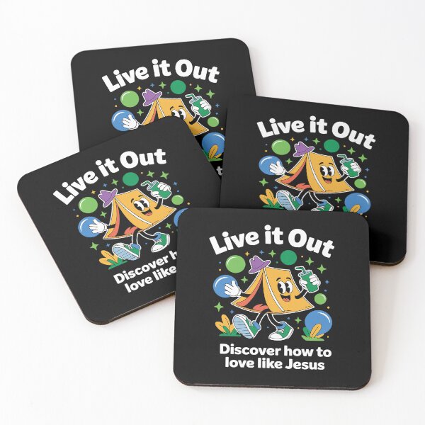 Item preview, Live it Out Christian Youth Camp Bible School VBS 2025  designed and sold by HaileyRobel.