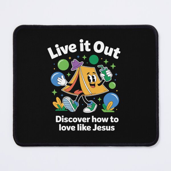 Item preview, Live it Out Christian Youth Camp Bible School VBS 2025 designed and sold by HaileyRobel.