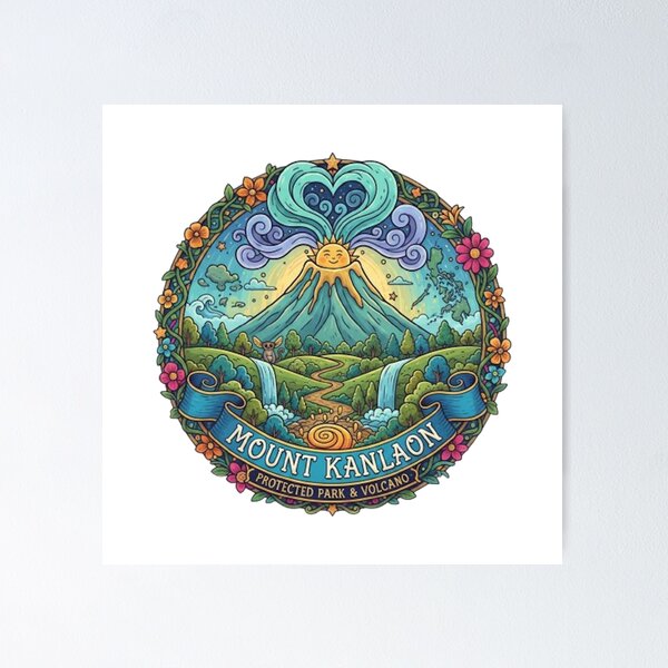 Item preview, MOUNT KANLAON designed and sold by likbatonboot.