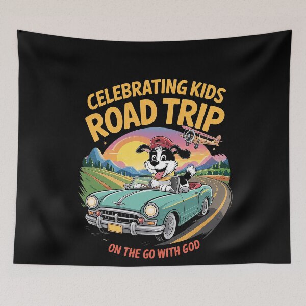 Item preview, Celebrating Kids Road Trip On The Go With God VBS 2025  designed and sold by MinaReinger.