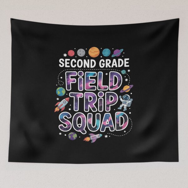 Item preview, 2nd Grade Space Center Field Trip Squad Teacher Student designed and sold by VasilisLamArt.