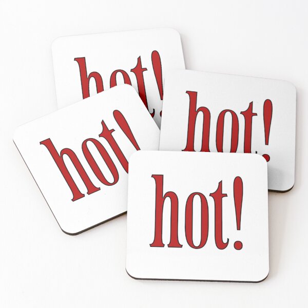 Item preview, Hot! - Red Bold Statement designed and sold by destelloacido.