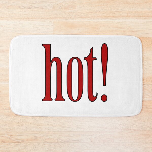 Item preview, Hot! - Red Bold Statement designed and sold by destelloacido.