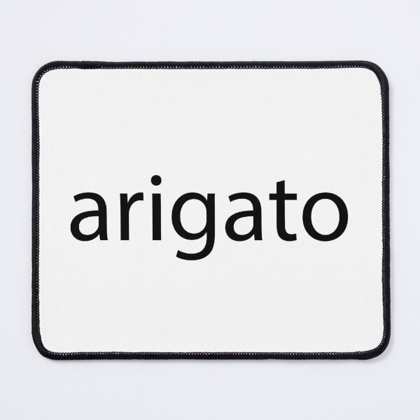 Item preview, Simple Arigato Japanese Thank You Typography designed and sold by Red Onion.