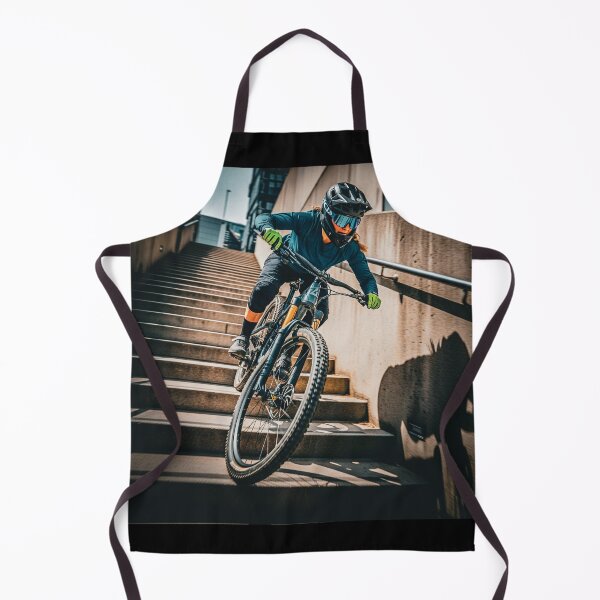 Item preview, Grit Meets Speed on Steep Urban Stair Descent. designed and sold by Hinson MTB Visuals.