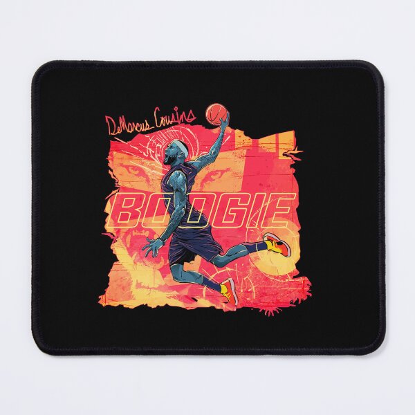 Item preview, DeMarcus Cousins Boogie Basketball Art Print designed and sold by lojadpop.