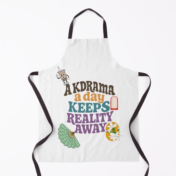 Item preview, A K-Drama A Day Keeps Reality Away, k-drama fan designed and sold by MonetObsidian.