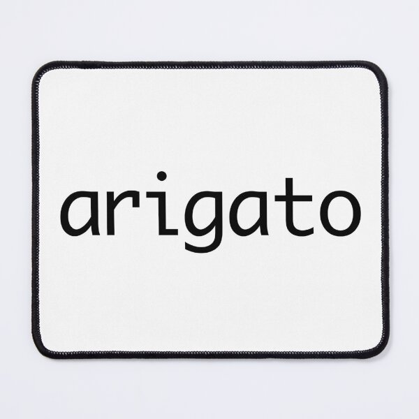 Item preview, Vintage Typewriter Style Arigato Japanese Thank You designed and sold by Red Onion.