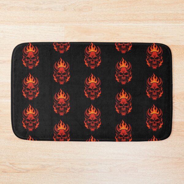 Item preview, Fiery skull designed and sold by ThatBurrito.