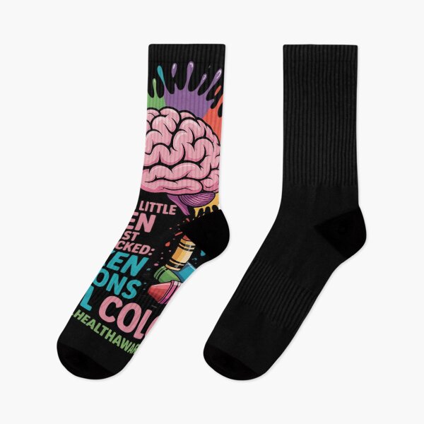Item preview, Broken Crayons still color Mental Health Awareness Matters designed and sold by RustsyMin.