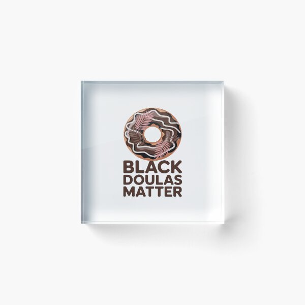 Item preview, Black Afro Doula Midwife Birth Worker Black Doulas Matter designed and sold by RustsyMin.