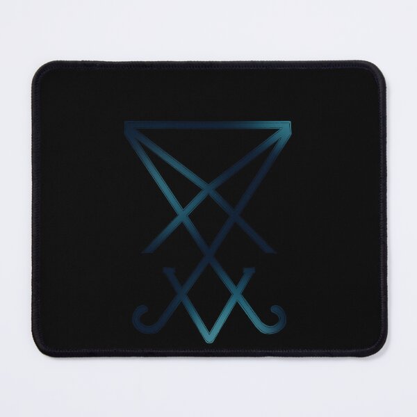 Item preview, Lucifer Sigil - Blue designed and sold by Neon-Harvest.