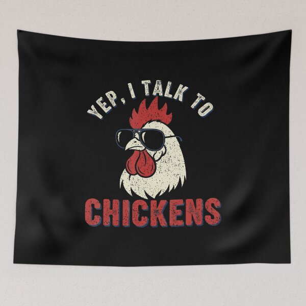 Item preview, Yep I Talk To Chickens designed and sold by AlicaMonica.