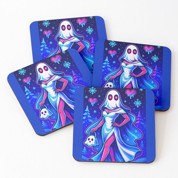 Item preview, Monster High Inspired vaporwave Ghost Ghoul Christmas designed and sold by Dreamy Panda Studio .