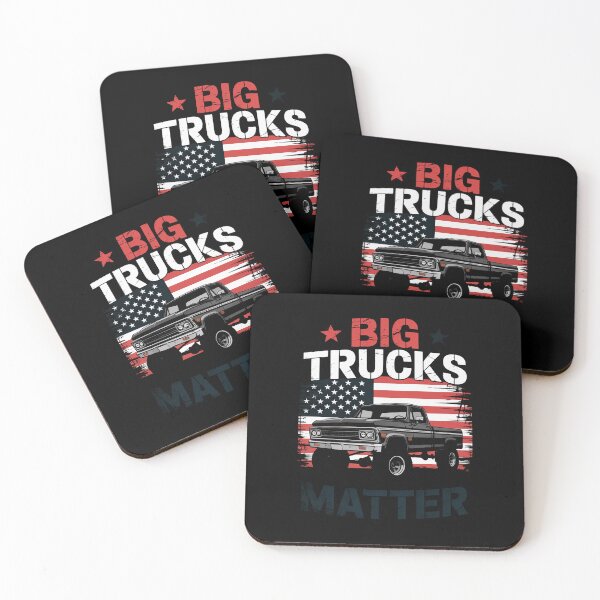 Item preview, Big Trucks Matter Love Lifted Truck American Flag designed and sold by RustsyMin.