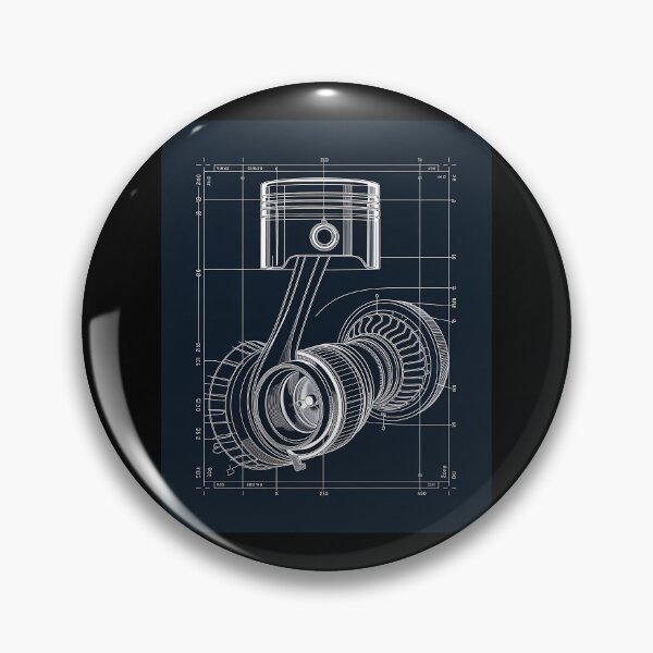 Item preview, Turbo Charged Engine Blueprint designed and sold by ACRShop.