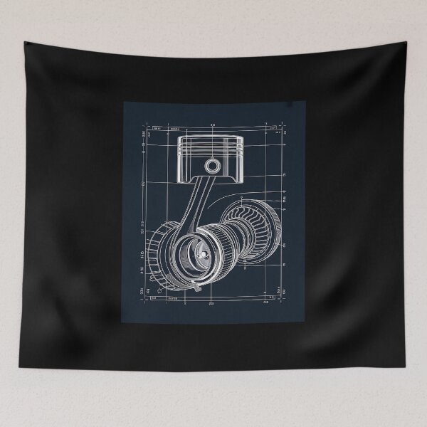 Item preview, Turbo Charged Engine Blueprint designed and sold by ACRShop.