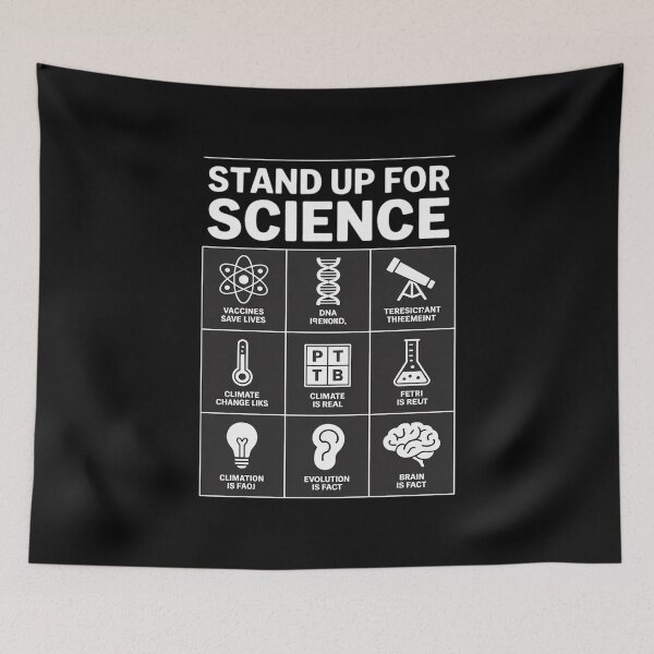 Item preview, Stand Up For Science - Science - Climate Change designed and sold by RustsyMin.